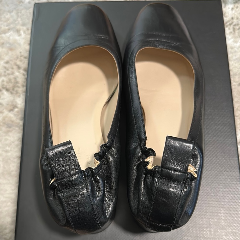 Used Everlane Day Heel Black Size 8 Leather